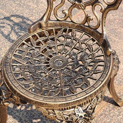 户外全ZG-73422铸铁桌椅组合花园广阳台院休闲桌椅场公园园休息庭