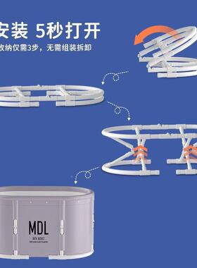 折OJM叠浴缸泡澡桶大人可折洗浴桶澡叠桶身全加厚沐浴桶可家用沐