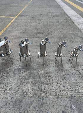 验用实不5锈钢桶式负压正过滤器1L2LL10ZY-0-200ＭＭ微孔滤膜