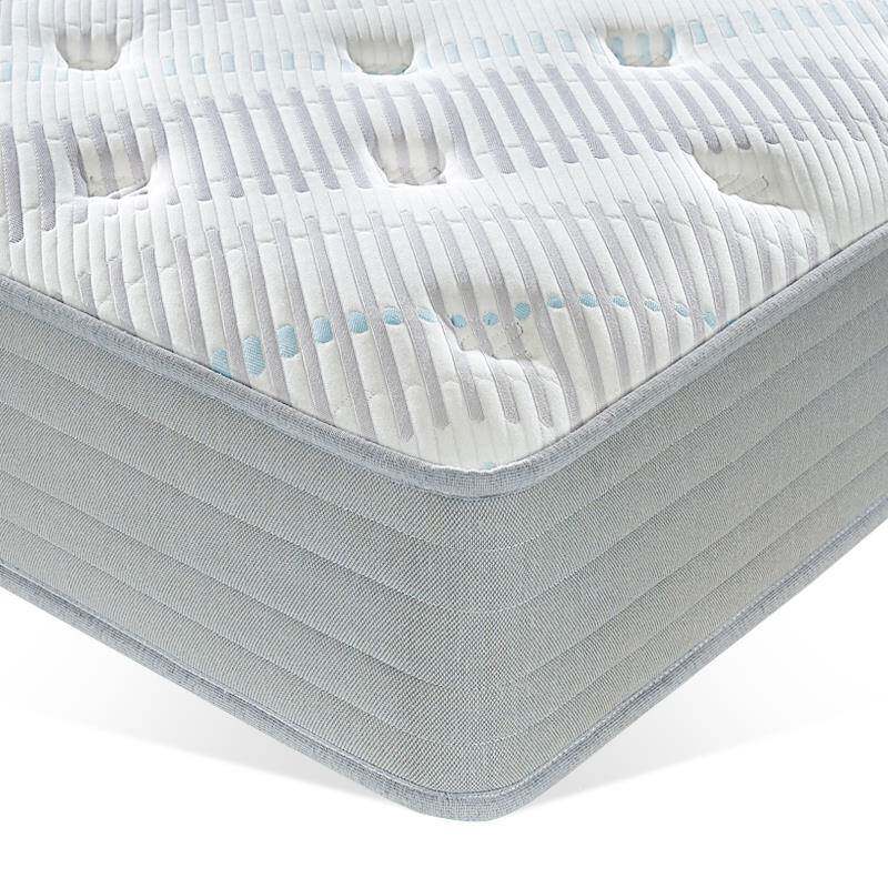 Moo天然乳胶床垫天丝面料1YJG.581n.米弹簧席梦思床两垫可拆洗用