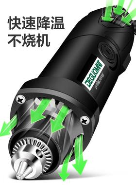 美耐特电ZVH磨抛机大功率高钻速电动打磨机光切割具工小型手持雕