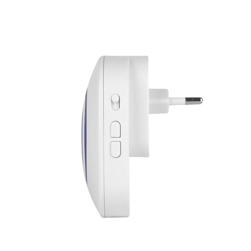 亚马逊新品插电分体式人体感应门铃无线门铃一拖二响迎宾器