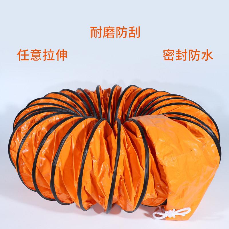 轴流手提移动便携式机风风CQQ帆管PVC机螺旋骨架布伸缩管油烟排烟