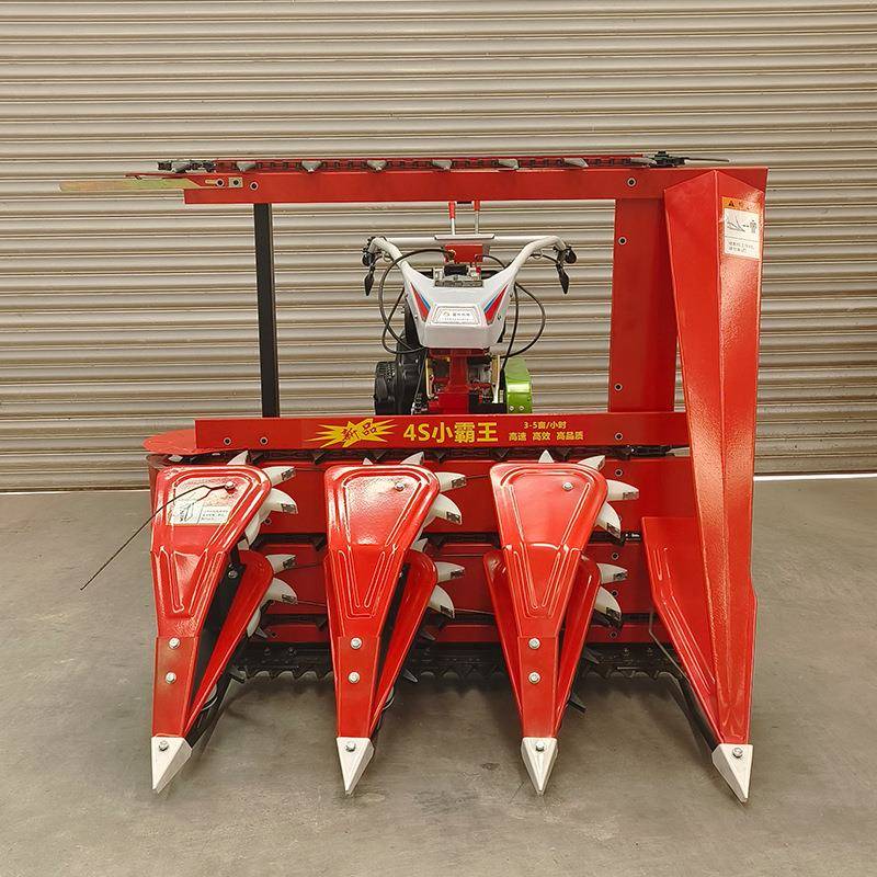 田手推小型自走牧草割晒DUU机机农手扶拖拉带水稻小麦割倒式机