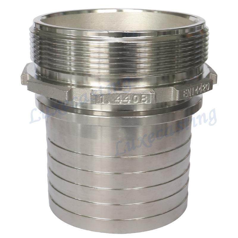 不锈UKS钢比塔接头头宝塔接内旋转接头管丝接EN14头42O-5/DIN281