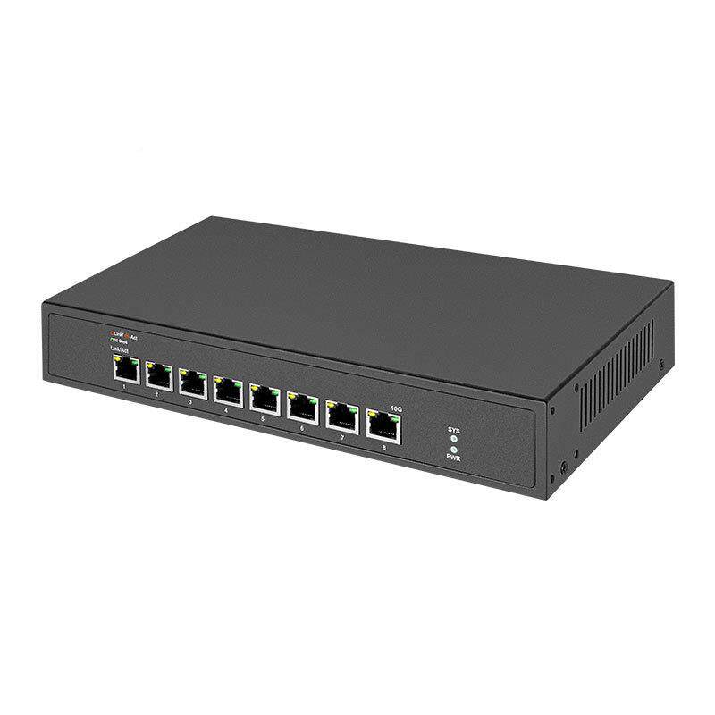 希力威视5/8络口全万兆电交换机1G高速分流器网交换0DTL家用企器