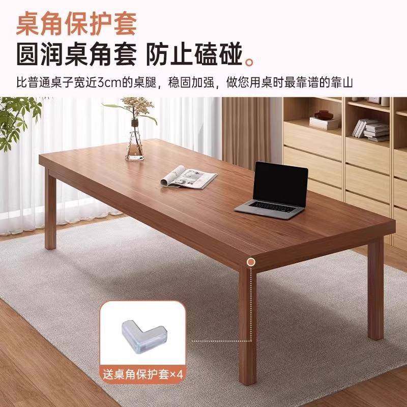 新中式法书桌家用客厅大板长书桌DNZ00534毛笔书工画国桌作台书房