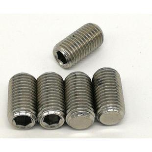 304不锈DIN91内六角平3端紧定螺钉UYEM3钢X3M4x4点胶