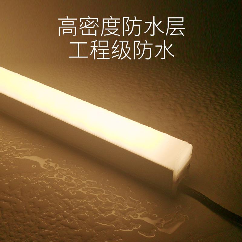 户外无缝对led条灯12接W单色七线WVC彩数码管护栏管楼体亮化轮廓