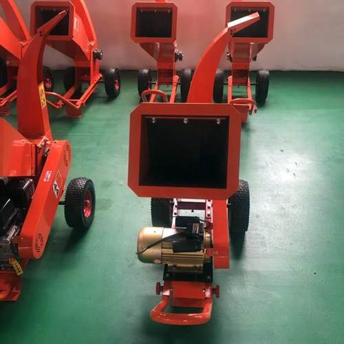 绿化机物业卧式干湿两用园碎林UWM枝机园树枝粉碎果大棚电动粉枝