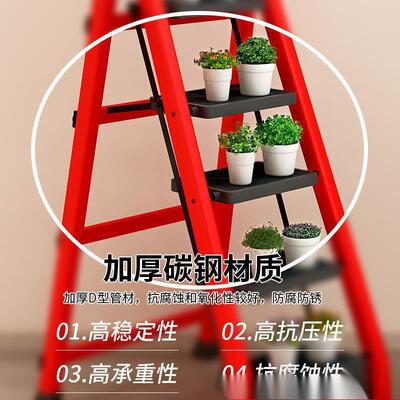 多用折叠小子家拆叠多功能室内字小人型梯升用降楼梯SDP3bRxx加厚