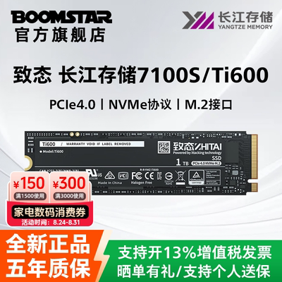 致态Ti600M.2固态硬盘NVMe