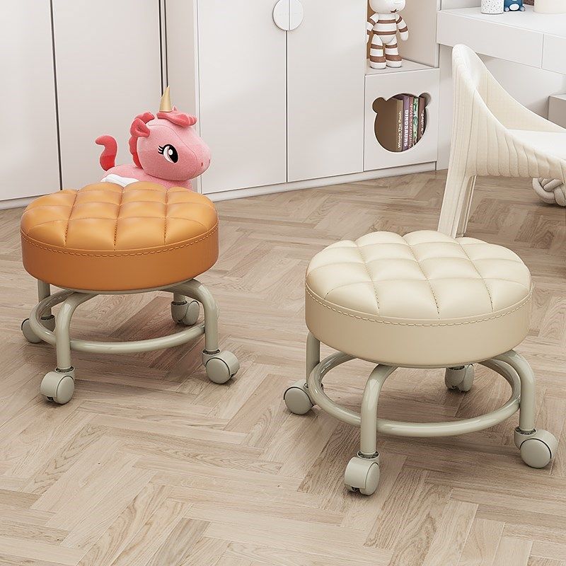 万向轮小凳子舒适久坐家用小型板凳滑轮矮凳小椅子可移动客厅板凳,住宅家具,万向轮凳,淘宝优惠券,粉丝福利购,淘宝优惠卷
