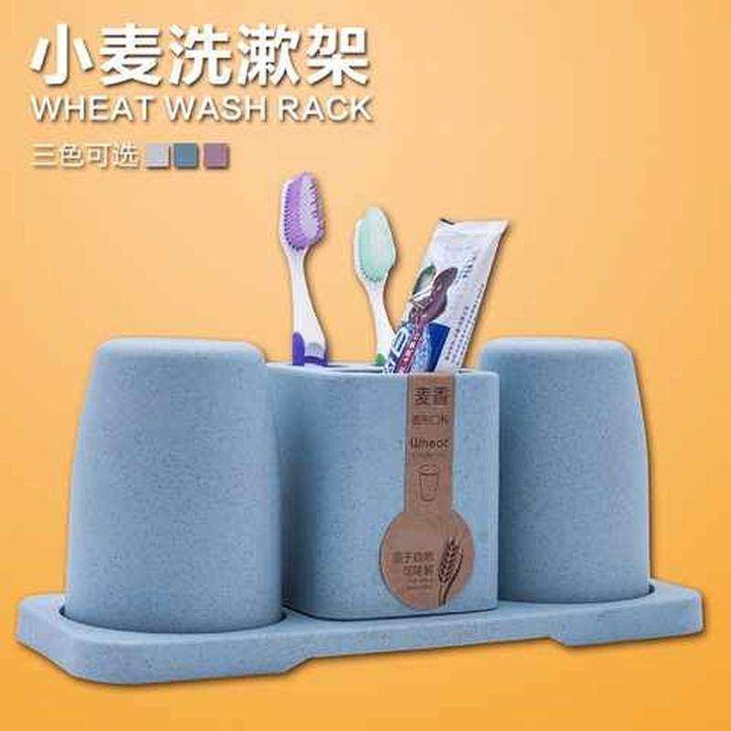 创意家用韩国情侣漱口杯欧式简约塑料水杯旅行牙缸洗漱刷牙杯子