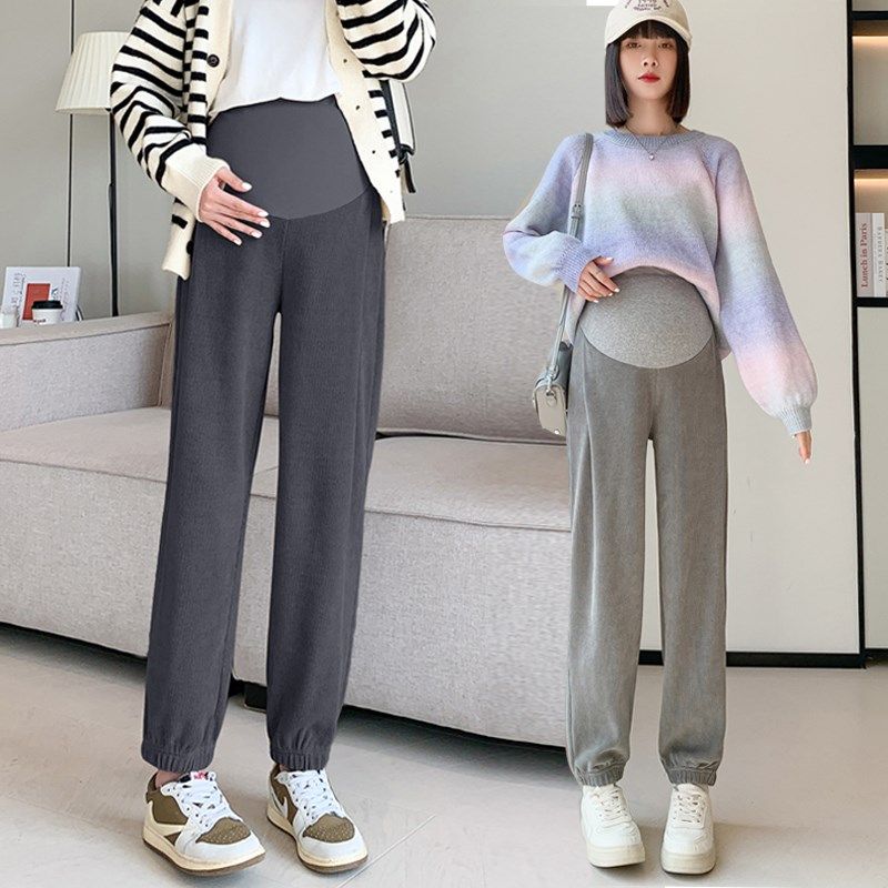 孕妇裤子秋冬外穿加绒托腹卫裤休闲运动裤小个子加厚保暖裤200斤,孕妇装/孕产妇用品/营养,孕妇打底裤,淘宝优惠券,粉丝福利购,淘宝优惠卷