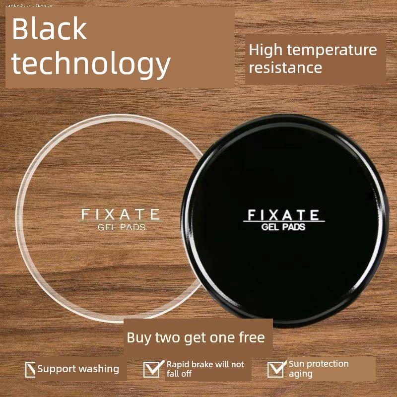 新款反重力纳米吸附贴车载手机支架行车记录仪饰品固定防滑无痕胶