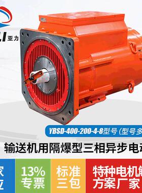 电动机 输送机用电机马达 YBSD-400-200-4-8隔爆型三相异步电动机