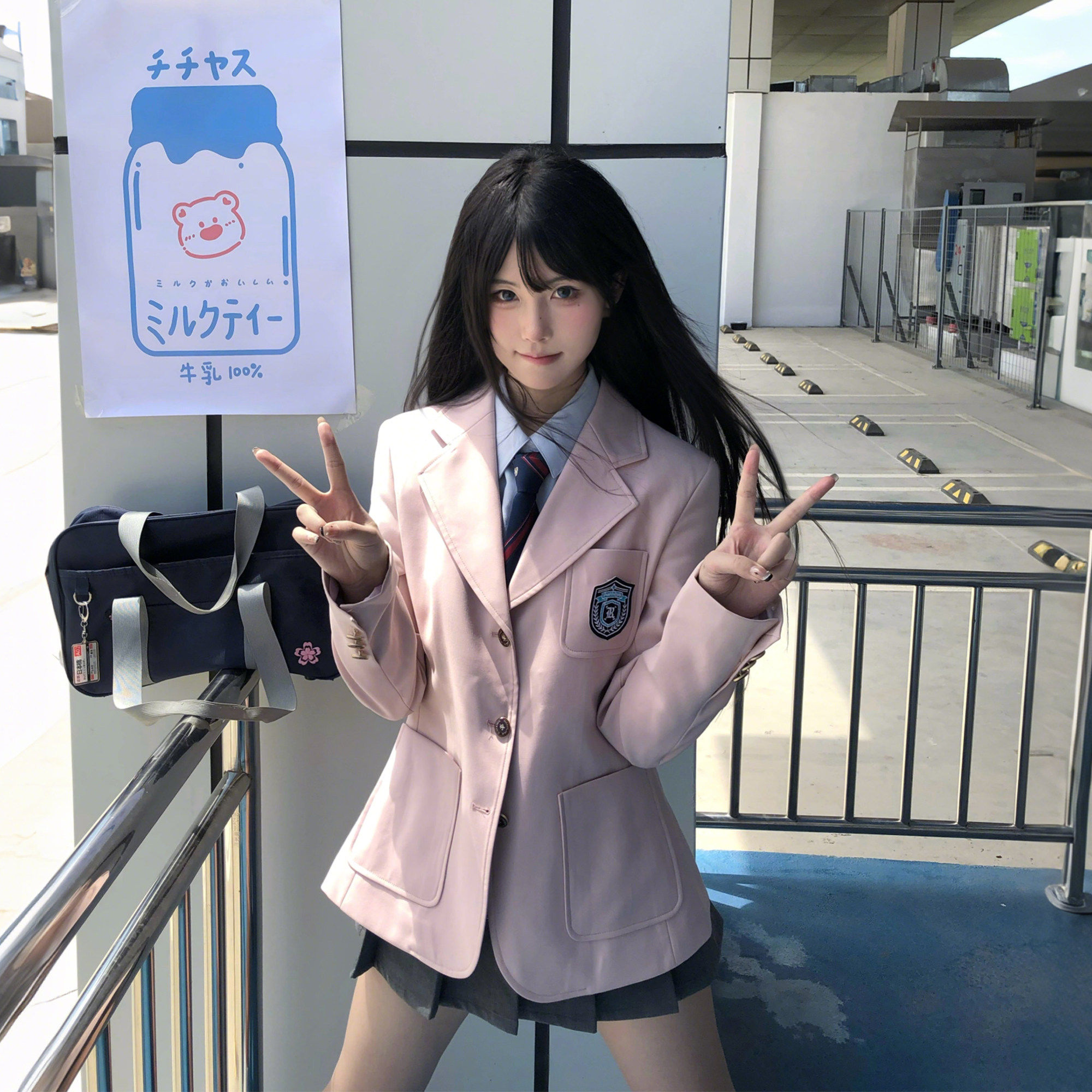 明礼女中/火星JK制服粉色