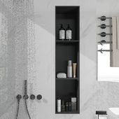 不锈钢壁龛嵌入式 卫生间浴室嵌入式 金属钢板壁龛柜盒成品网红定制