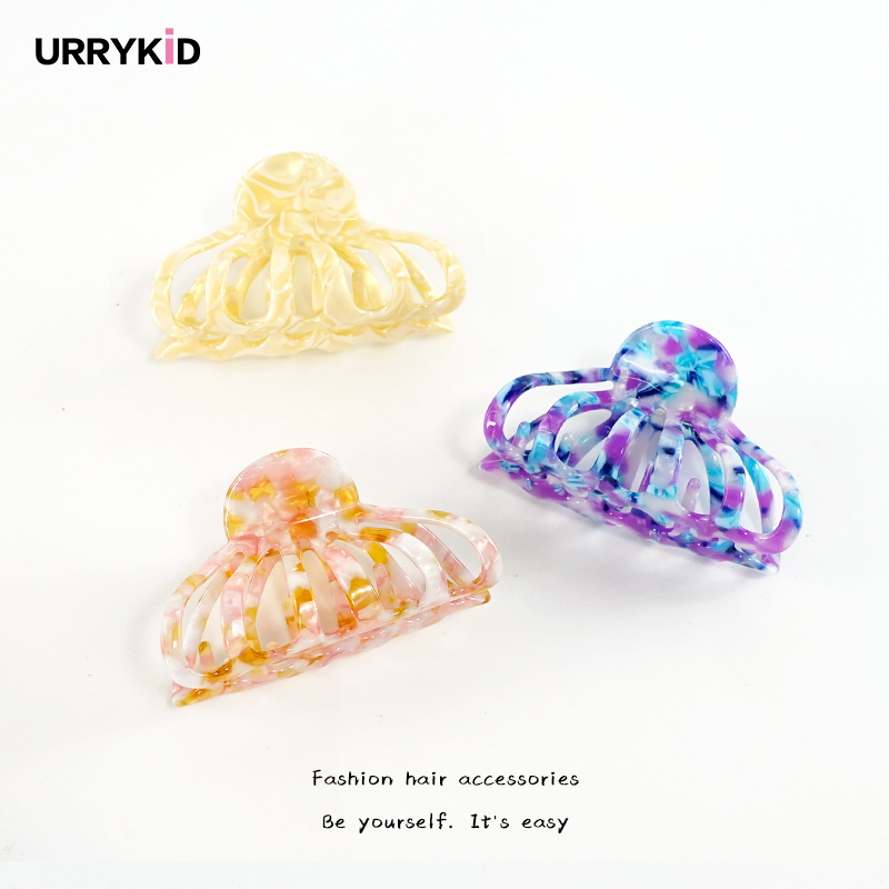 镂空醋酸抓夹简约优雅气质大号