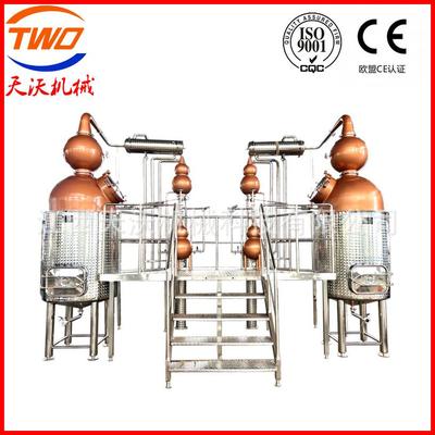 1000升紫铜精油蒸馏设备 纯露蒸馏设备 艾菊 栀子花精油蒸馏萃取