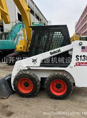 外贸出口山猫Bobcat 滑移装载机 S130铲车 S70 S300道路清运垃圾