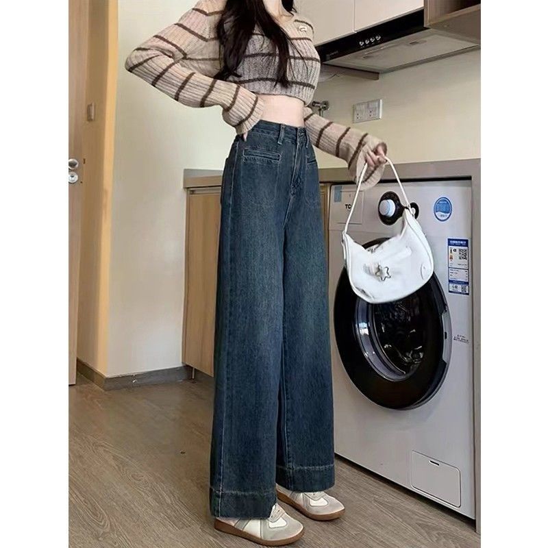 大码复古浅色牛仔裤女夏季胖mm高腰显瘦宽松小个子直筒阔腿裤子,搬运/仓储/物流设备,其他起重搬运设备,淘宝优惠券,粉丝福利购,淘宝优惠卷