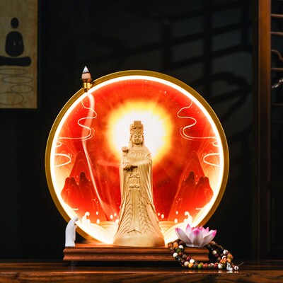 妈祖娘娘雕像家用供奉o实木佛像天上圣母林默湄洲岛妈祖像海神娘