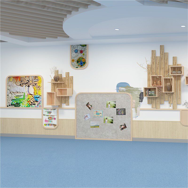 幼儿园走廊室内环创布置美工室墙面设计展板装饰走廊墙饰材料
