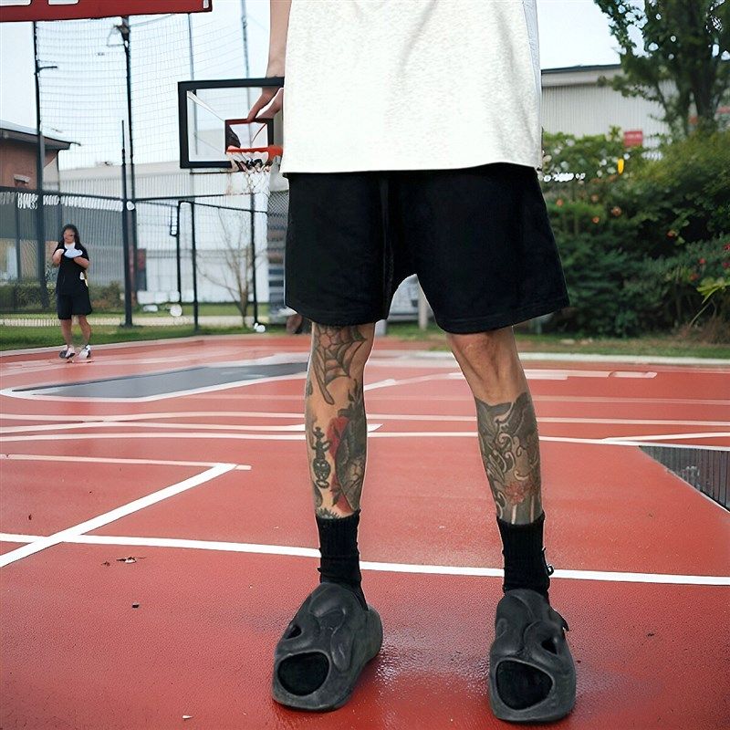 夏季美式高街毛圈棉运动短裤男休闲四分裤宽松篮球短裤健身卫裤潮,男装,短裤,淘宝优惠券,粉丝福利购,淘宝优惠卷