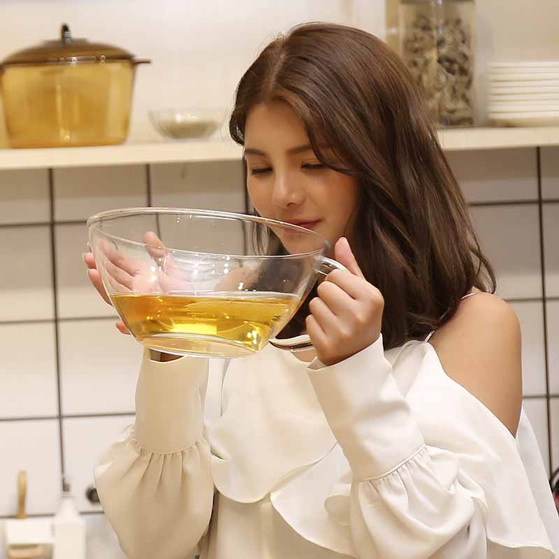 推荐创意个性超大玻璃啤酒杯扎啤杯子大号酒碗 家用 定制刻字logo