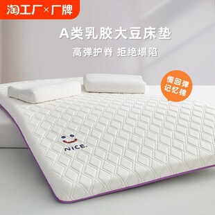 乳胶床垫c软垫可折叠家用卧室榻榻米海绵垫被学生宿舍单床褥子租