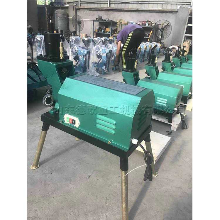 电动液压开槽机 小型金属管材勾槽机 自来水管道压槽机现货