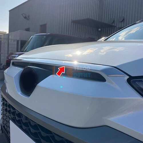适用21-22款卡罗拉cross车标改装COROLLA CROSS 10系前车标上饰条