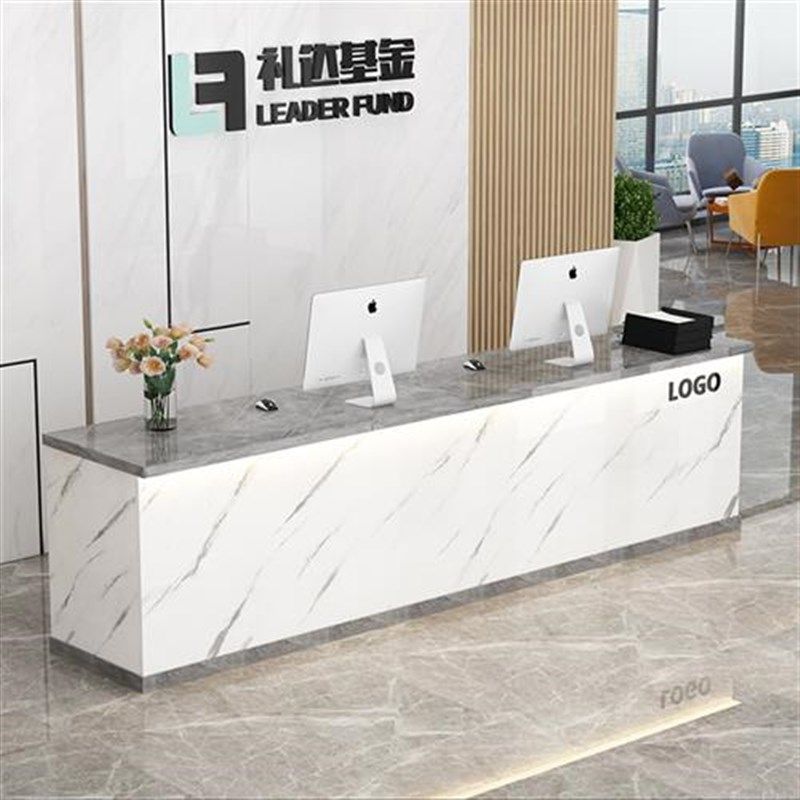 前台接待台公司实木柜台简约现z代美容理发店服装店小型吧台收银,商业/办公家具,收银台,淘宝优惠券,粉丝福利购,淘宝优惠卷