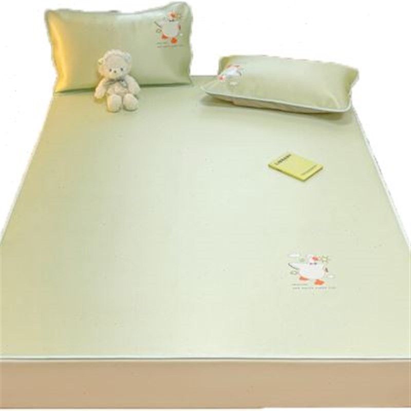 好凉鸭夏季冰f丝凉席三件套可机洗水洗床垫夏天儿童空调软席子床,床上用品,冰丝席,淘宝优惠券,粉丝福利购,淘宝优惠卷