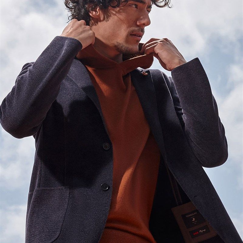 【针织休闲单西】商务休闲西装男 灰蓝紫色针织西服外套儒雅型男,男装,休闲西服,淘宝优惠券,粉丝福利购,淘宝优惠卷