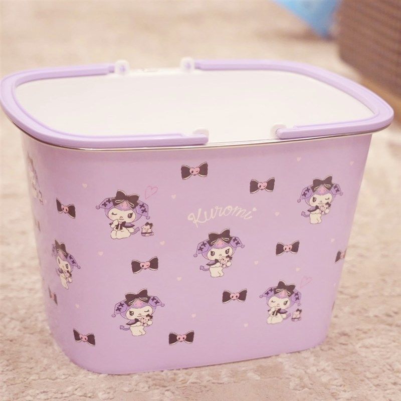 可爱卡通塑x料手提篮收纳篮,家庭/个人清洁工具,垃圾桶,淘宝优惠券,粉丝福利购,淘宝优惠卷