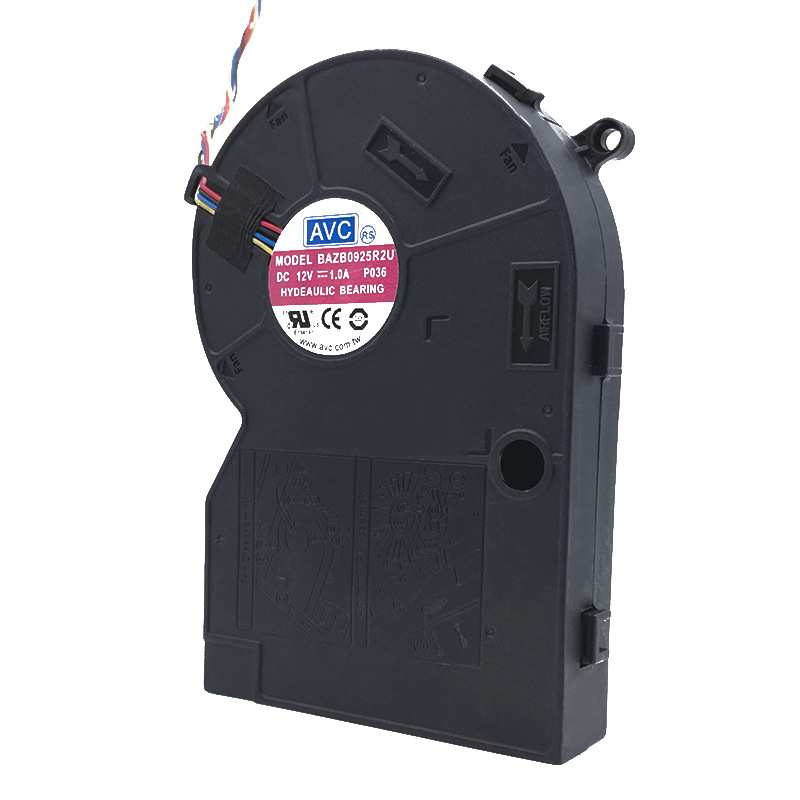 AVC BAZB0925R2U 12V 1A 9cm 一体机散热风扇鼓风机CPU侧吹风扇
