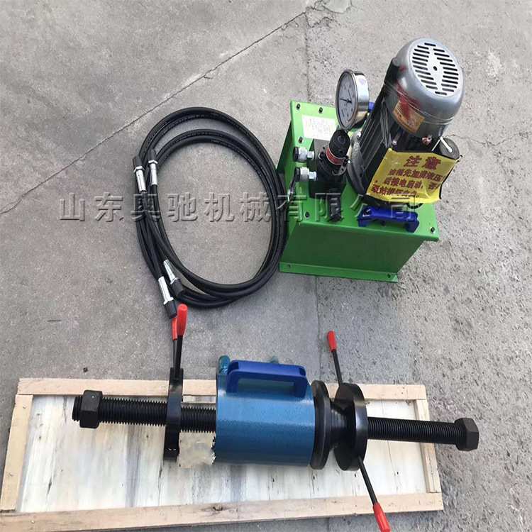新款履带式挖掘机缸套压装工具 挖机引导槽校正机 引导轮校正机