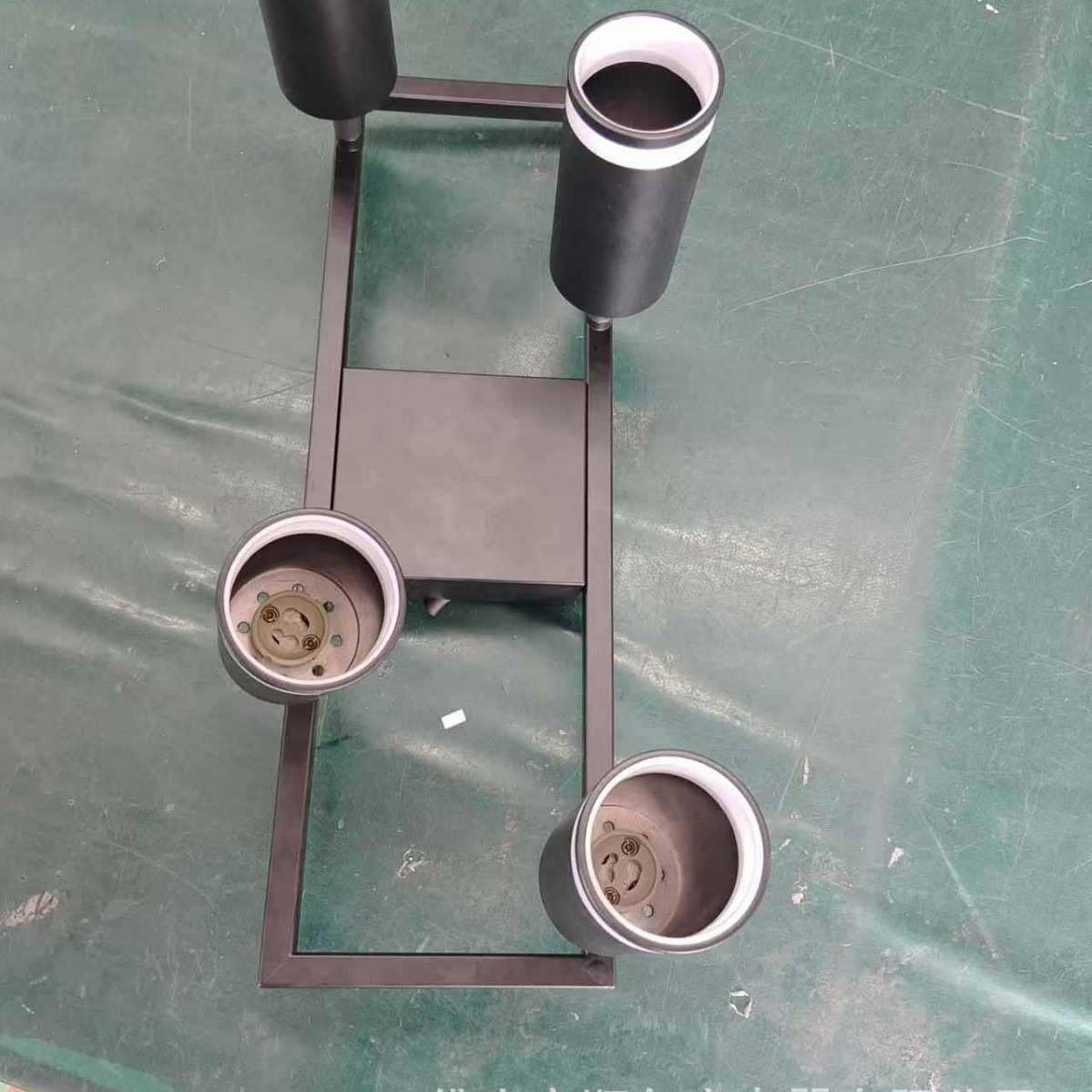厂家供应四方GU10可旋转350度吸顶长条支架亚克力环明装底座灯具