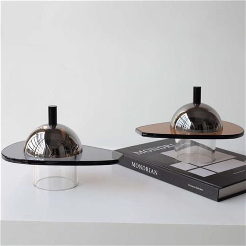 摆放水晶轻摆件玄关床头柜奢家居电视装饰品酒柜卧室客厅现代茶几