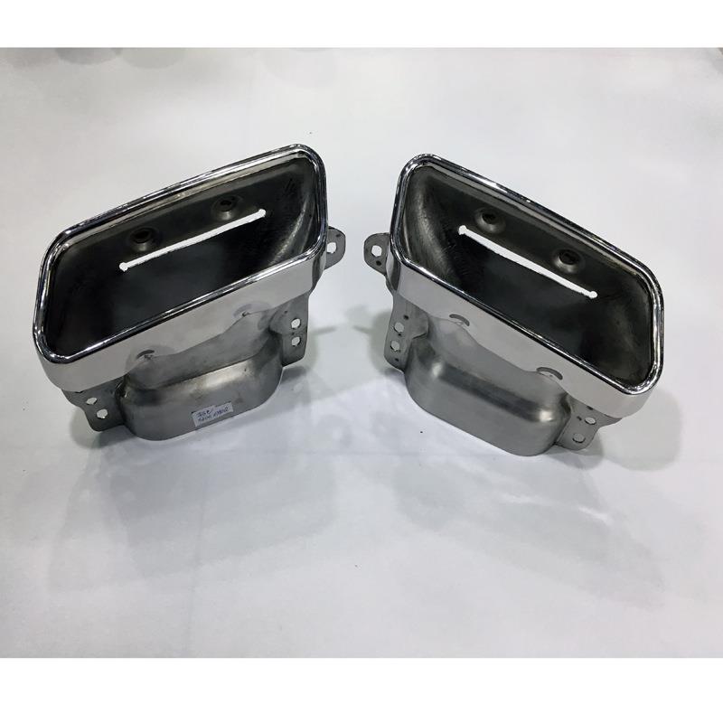 适用于奔驰A级CLAS级200A180改a45cla45S63排气方口四出尾喉