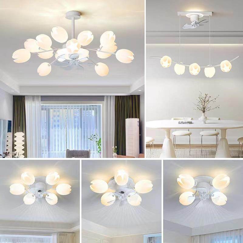 客厅吊灯风扇灯田园奶油风卧室全屋组合摇头隐形静音吊扇灯大厅灯,自行车/骑行装备/零配件,更多零件/配件,淘宝优惠券,粉丝福利购,淘宝优惠卷