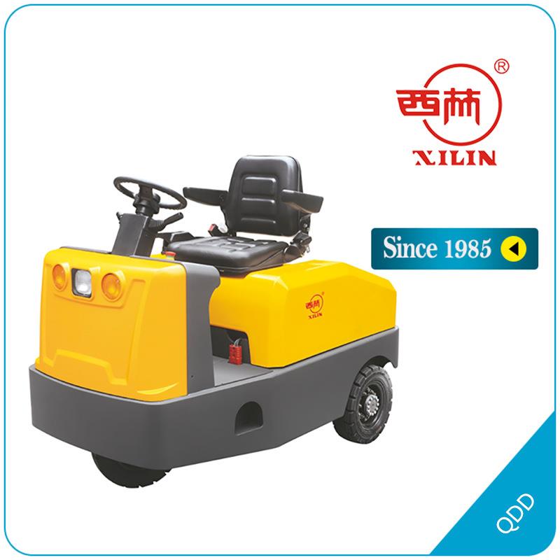 坐驾式电动牵引车固定平台搬运车电动叉车搬运车QDD20