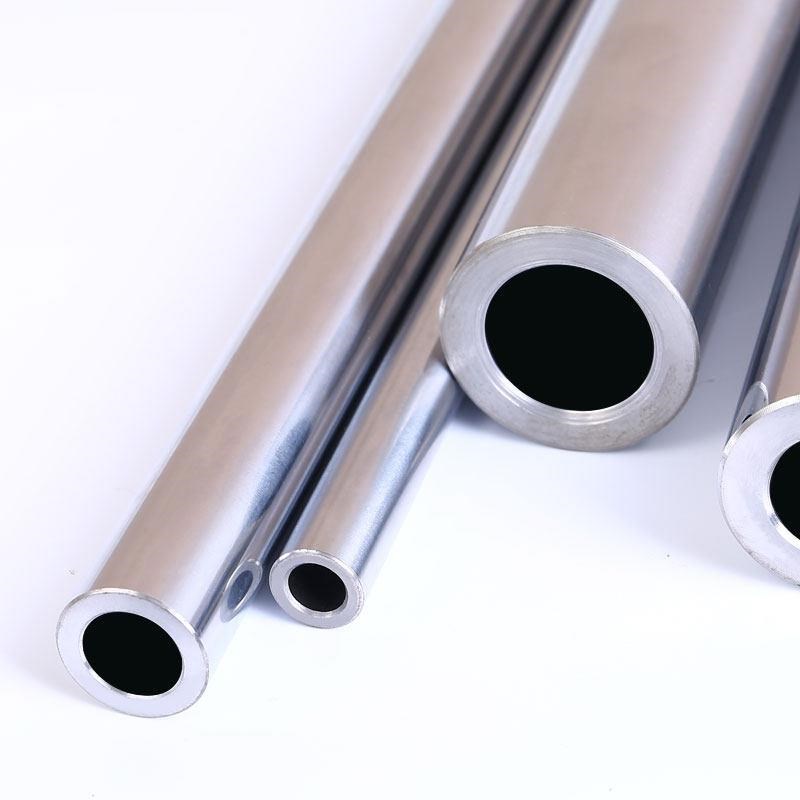 直线空心硬轴碳钢k厂家直供光轴光杆圆柱导轨体加工镀铬棒空心管