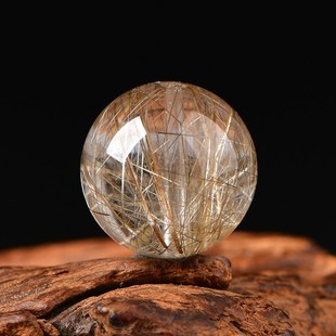 天然7A银发晶散珠子DIY手工串珠配珠隔珠手串饰品配件串珠大颗粒