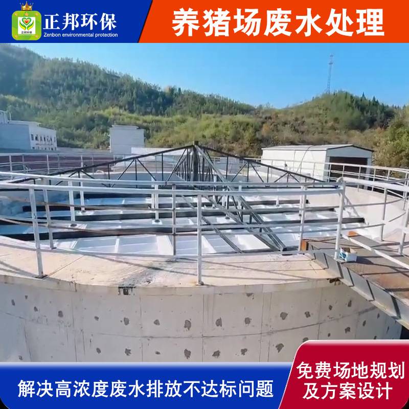 养殖污水处理设备 养猪场粪污资源化利用生猪养殖污水治理设施