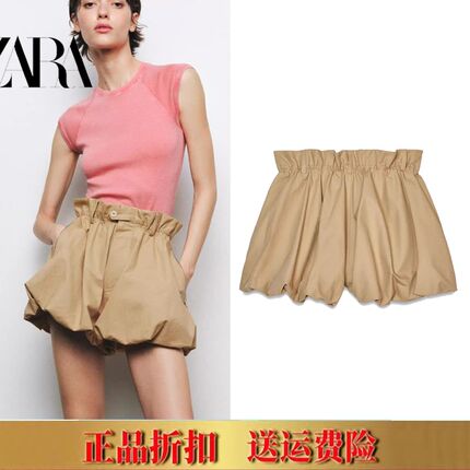 2025春季新品 女装 花苞气球版型休闲短裤 2712737 710