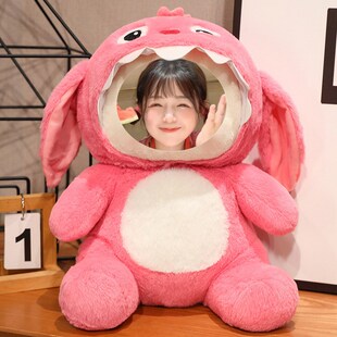 定制抱枕digy印照片变身熊娃娃人脸公仔会道歉情侣生日情人节礼物